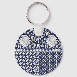 Chinese Elegance: Seamless Ornament Keychain