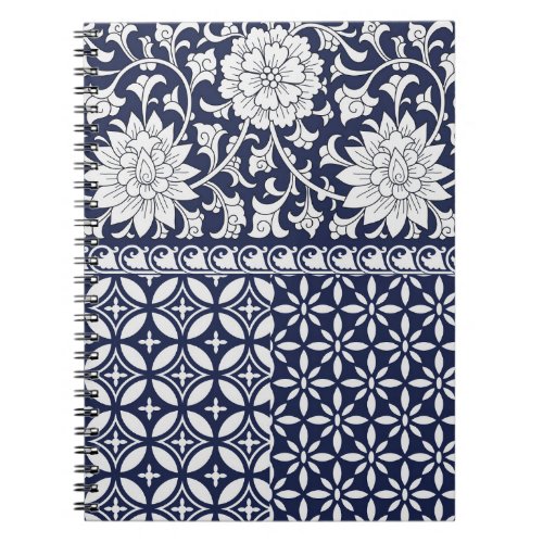 Chinese Elegance Seamless Ornament Notebook