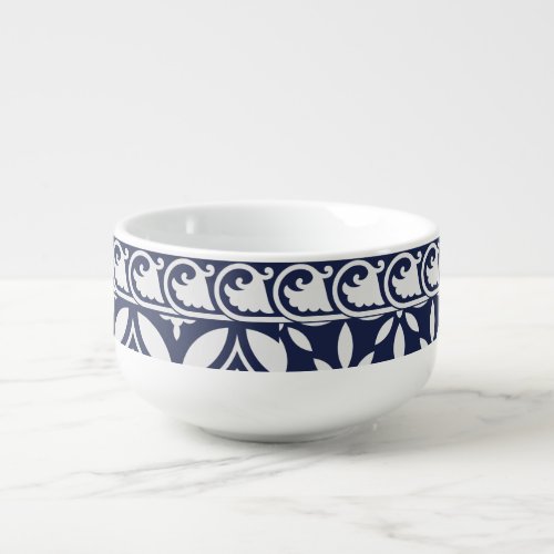 Chinese Elegance Seamless Ornament Soup Mug