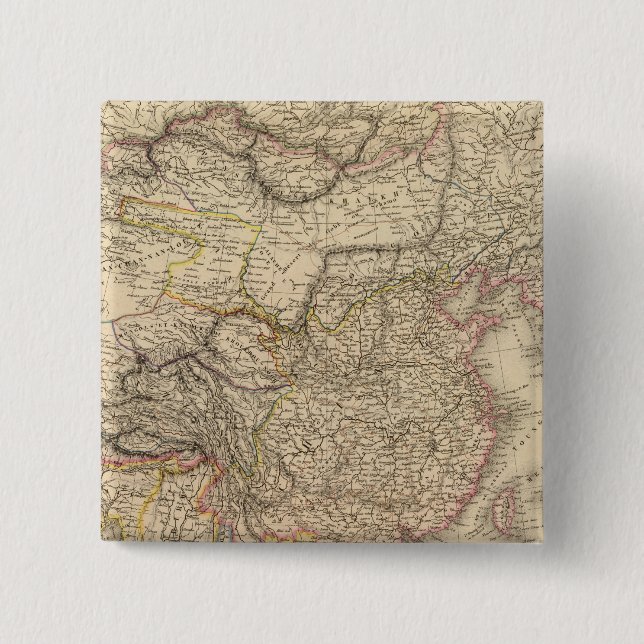 Chinese Empire, Japan Pinback Button (Front)
