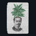 Chinese Evergreen Head Plant Head iPad Mini Cover<br><div class="desc">Fashion & Figurative</div>