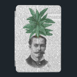 Chinese Evergreen Head Plant Head iPad Mini Cover<br><div class="desc">Fashion & Figurative</div>