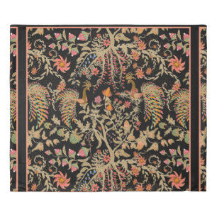 Chinese fairy floral pattern with beautiful birds  duvet cover