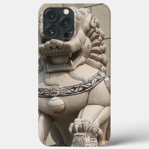 Chinese Female Guardian Lion Foo Dog 石獅 iPhone 13 Pro Max Case