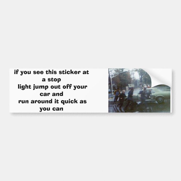 chinese fire drill bumper sticker