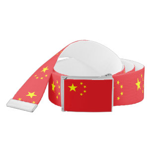 Chinese Flag Belt