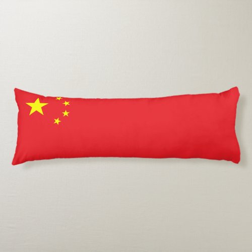 Chinese Flag Body Pillow