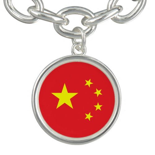 Chinese Flag Bracelet
