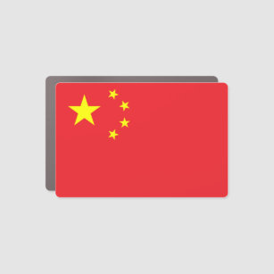 Chinese Flag Car Magnet
