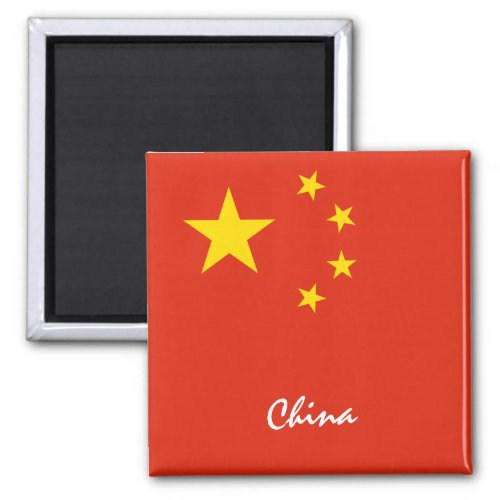 Chinese flag  China holiday  sports Magnet
