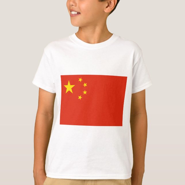 Chinese Flag (China) T-Shirt (Front)