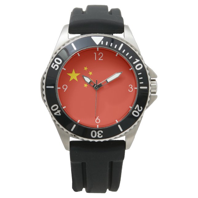 Chinese Flag (China) Watch (Front)
