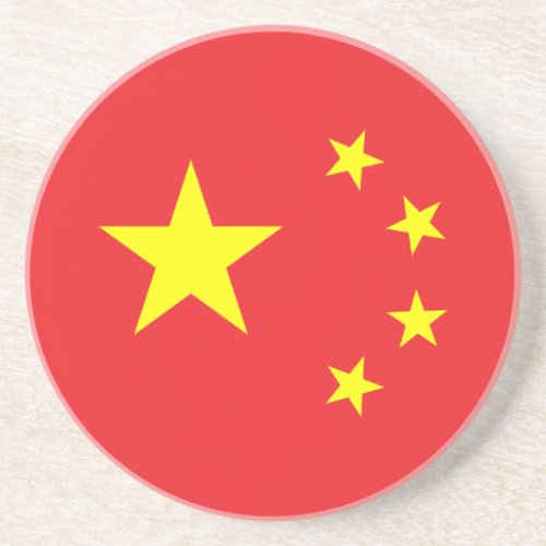 Chinese Flag Coaster