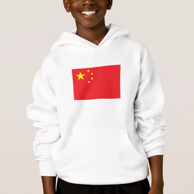 Chinese Flag Hoodie (Front)