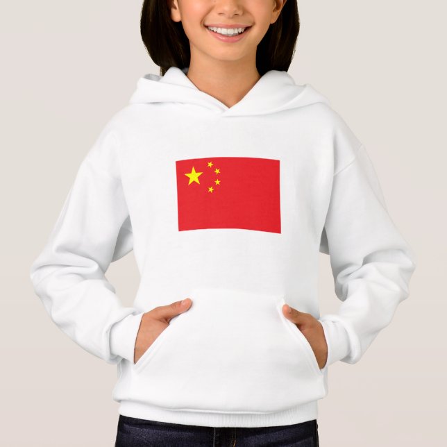 Chinese Flag Hoodie (Front)