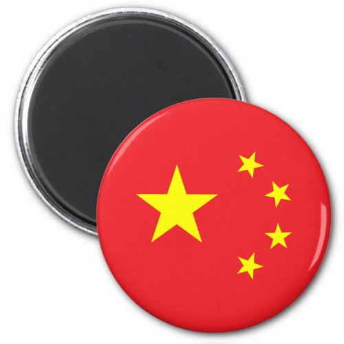 Chinese Flag Magnet