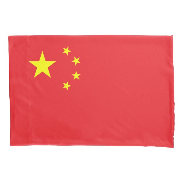 Chinese Flag Pillow Case (Front)