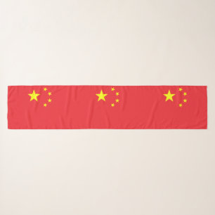 Chinese Flag Scarf