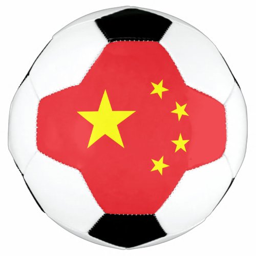 Chinese Flag Soccer Ball