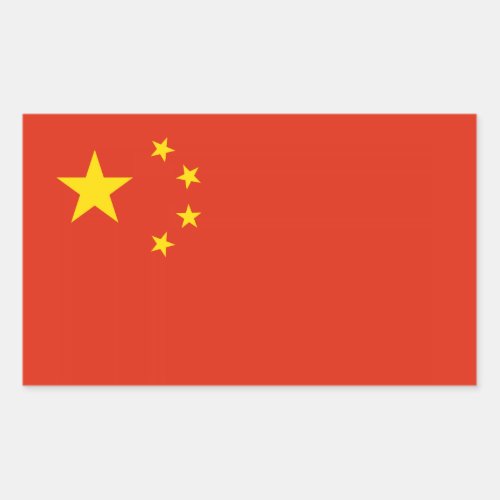 Chinese flag Stickers