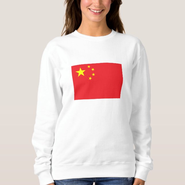 Chinese Flag Sweatshirt (Front)