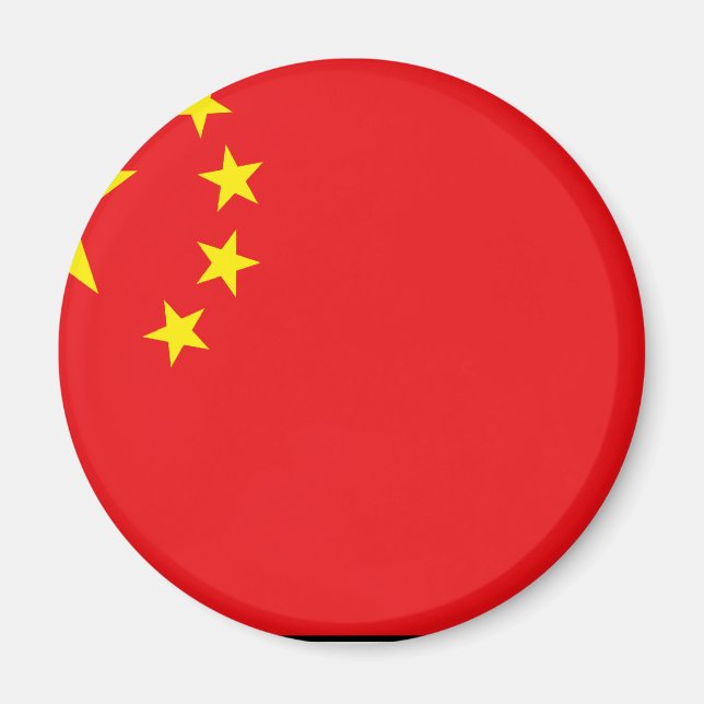 Chinese Flag T-shirts and Gifts Magnet (Front)
