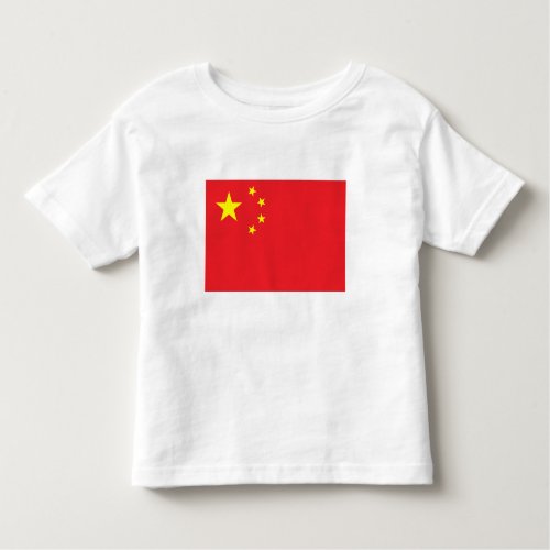 Chinese Flag Toddler T_shirt