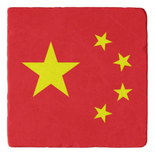 Chinese Flag Trivet
