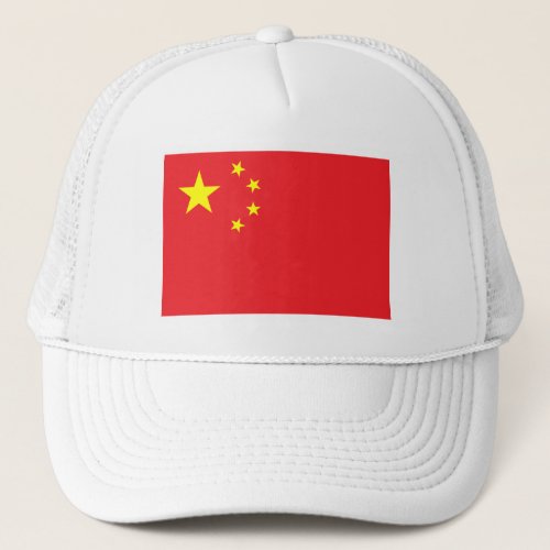 Chinese Flag Trucker Hat