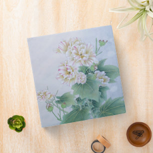 Chinese Flower with Butterfly 3 Ring Binder