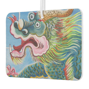 Chinese Foo Dog / Lion Guardian Mural Air Freshener