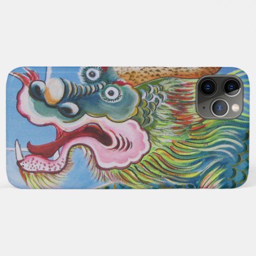 Chinese Foo Dog  Lion Guardian Mural iPhone 11 Pro Max Case