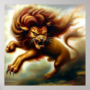 Chinese Foo Lion (14) Poster