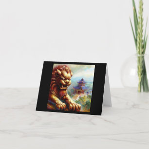 Chinese Foo Lion (27)  Card