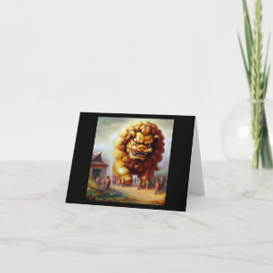 Chinese Foo Lion (33) Card