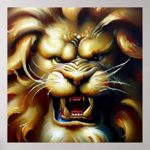 Chinese Foo Lion (5)  Poster