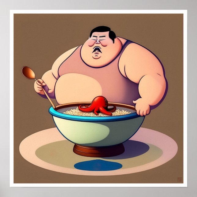 Chinese Food - Art Print (Front)