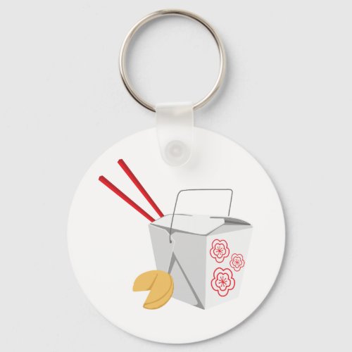 Chinese Food Container Keychain
