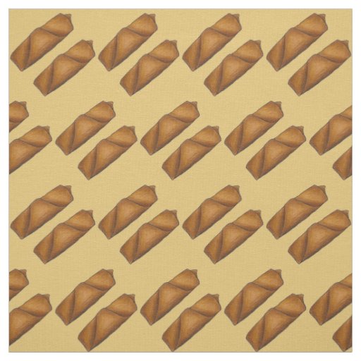 Chinese Food Egg Roll Rolls Eggroll Fabric