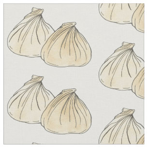 Chinese Food Shumai Dumplings Dim Sum Restaurant Fabric