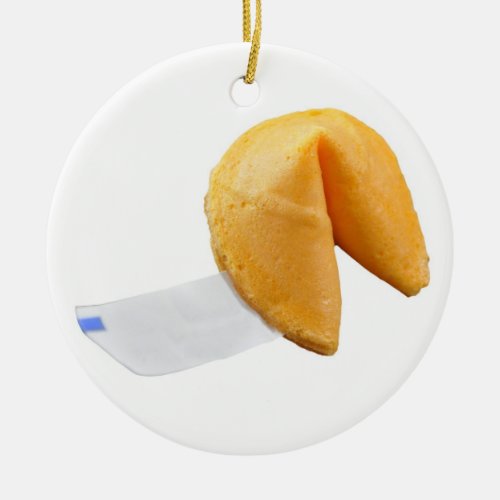 Chinese Fortune Cookie _ SRF Ceramic Ornament