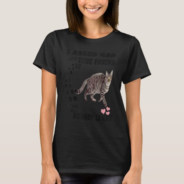 Chinese Fox Kitten Quote Mom Dad Costume Cute Drag T-Shirt (Front)
