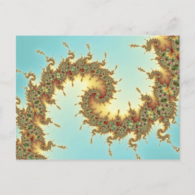 Chinese - Fractal Postcard (Front)