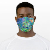 "Chinese Gardens" Adult Cloth Face Mask (Worn)