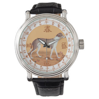 Chinese Greyhound (竹蔭西猊狗圖) Giuseppe Castiglione Watch