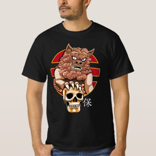 Chinese guardian lion _ Foo Dog T_Shirt