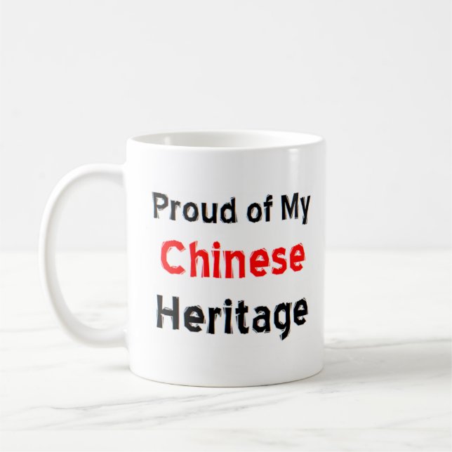 chinese heritage coffee mug (Left)