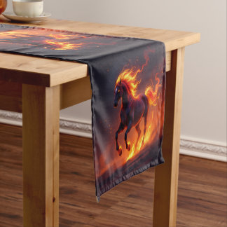 Chinese Horoscope 2026 – Fire Horse.2 Short Table Runner