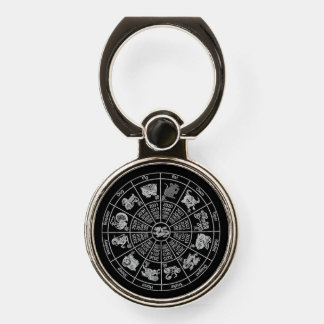 Chinese Horoscope Zodiac Wheel Phone Ring Stand