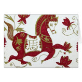 Chinese Horse Astrology Card (Front Horizontal)